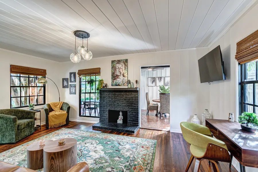 Inside a West Palm BnBs vacation rental