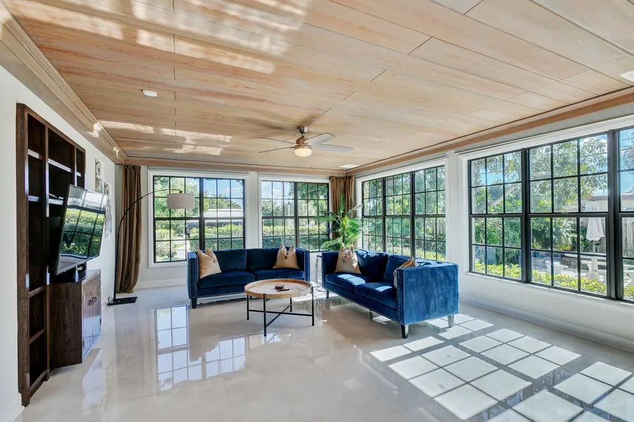 Inside a West Palm BnBs vacation rental