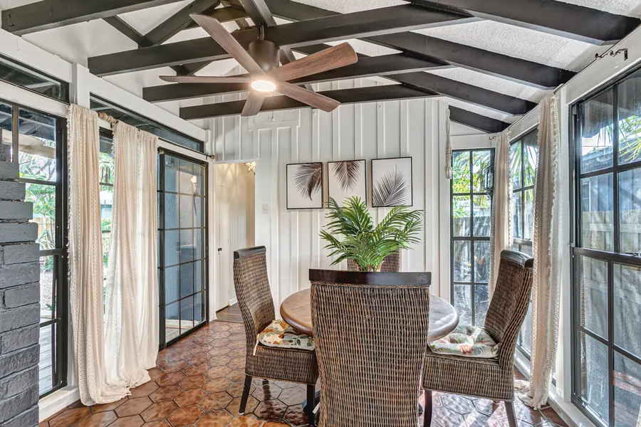 Inside a West Palm BnBs vacation rental