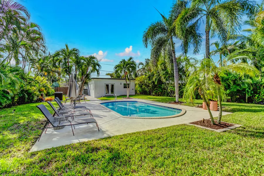 Inside a West Palm BnBs vacation rental